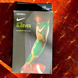 Nike Pro Sleeves Football White 1 pair